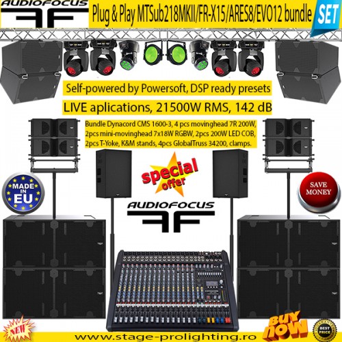 Audiofocus Plug&Play bundle SET Audiofocus Plug&Play bundle SET
